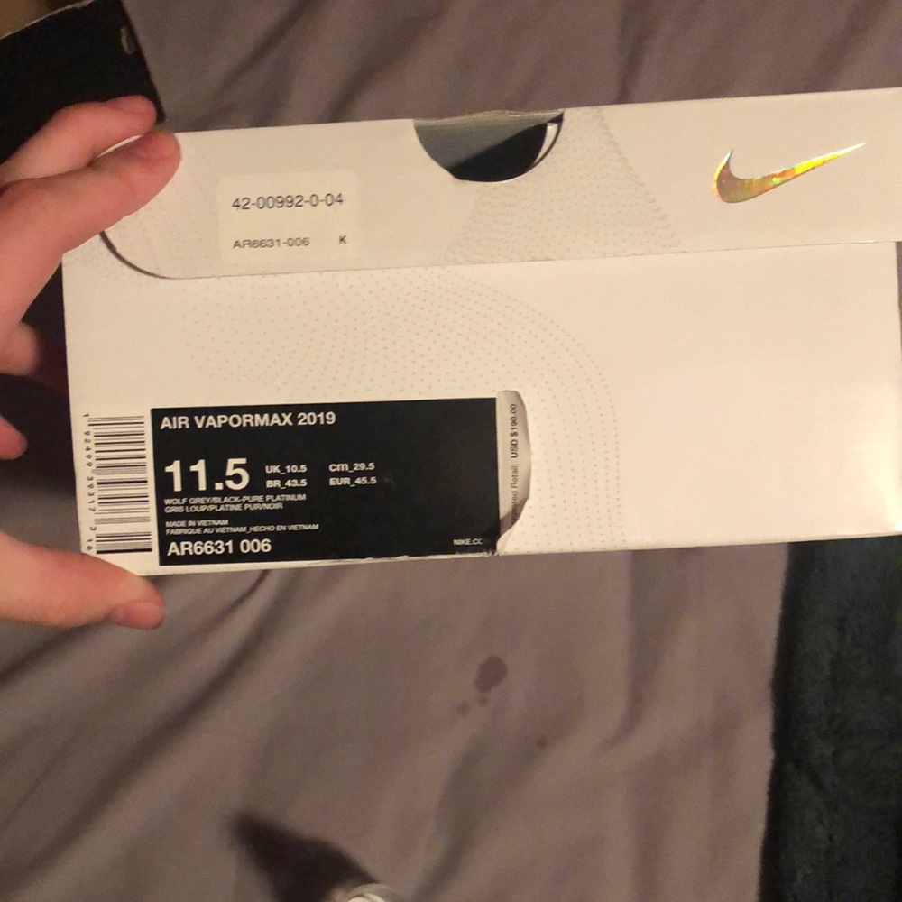 Nike vapor max 2019